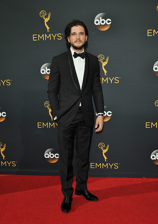 Actor Kit Harington arrives for the 68th annual Primetime Emmy Awards at Microsoft Theater in Los Angeles on September 18, 2016. Photo by Christine Chew/UPI Photo via Newscom