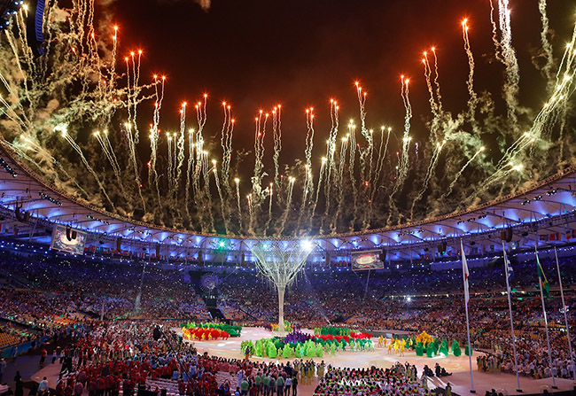  Warna  warni  upacara penutup Sukan Paralimpik 2022 Rio 