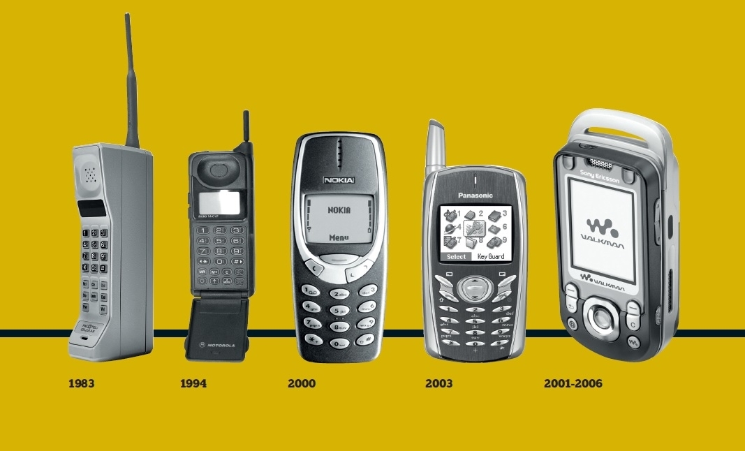 Evolusi Telefon Bimbit Popular Glam Lelaki