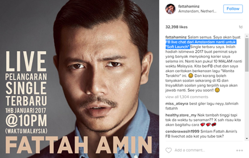 WANITA TERAKHIR, HADIAH DARI FATTAH AMIN - Glam Lelaki