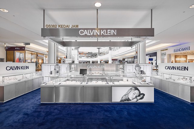 KIOSK JAM TANGAN & BARANG KEMAS CALVIN KLEIN TERBESAR KINI ...